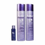 FLORACTIVE PROFISSIONAL Floractive W Two Plex 120ml Treatment Along with Perfect Blonder Shampoo & Mascara 1000ml (3 Items in the set)