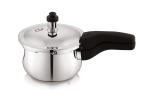 GEM RAJESH TRIPLY Outer Lid Pressure Cooker 3 Litre Capacity, Gas Stove and Induction Stove Compatible (BELLY)