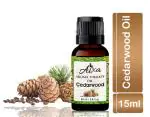 Aixa Cedarwood Essential Oil for Undiluted for Skin, Hair and Aromatherapy 15ml Pack of 1