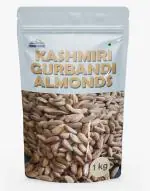 Pyramid Traders 1 KG Kashmiri Gurbandi Almonds