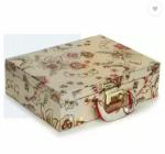 ARAMEX WOODEN PRINTED 3 ROD BANGLE BOX Vanity Box -i3