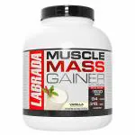Labrada Nutrition Vanilla Muscle Mass Gainer Health Supplement with Creatine 6 lbs