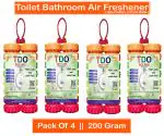 TDO Toilet Bathroom Air Freshener Fragrance Urinal balls Urinal Cubes Sani cube Naphthalene balls for Washbasins & Clothes Pantry, Bathroom, Toilet, Wardrobe, wash Basin, Pack of 4 Each 200 Gram