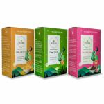 Naturenna Natural Combo Pack of Multani Mitti, Neem, Rose Powder for Hair & Skin Care (400 gm)