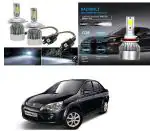 Feelitson White Car C6 H4 Compact Design 36W/3800Lm Led Headlight For Ford Fiesta Classic (Pack Of 2)