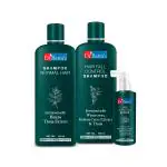 Dr Batra's Hair Vitalizing Serum, Hair Fall Control Shampoo and Normal Shampoo - Pack of 3