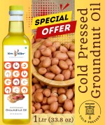 Kew Miller Cold Pressed Groundnut Oil 1 L