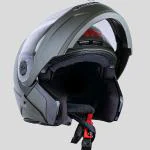 HEADFOX N2 Smart BT sba7 Calls | Music | Navigation| Waterproof | Voice Command ISI Certified Helmet