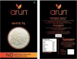 Arun Whole White Sesame (Til), 250g White Til