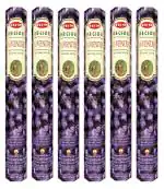 Hem Precious Lavender Incense Sticks 20 pcs Each (Pack of 6)