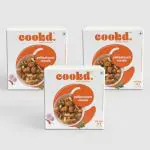 COOKD Pallipalayam Masala 50g (Pack of 3)| Ready To Cook in 15 Minutes | Can be cooked with Paneer, Vegetables, Chicken, Fish & Meat | No Added Flavours, Preservatives & Artificial Colors