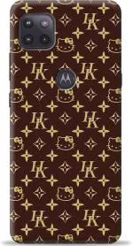 Swagr Brown Plastic Shock Proof Back Cover For Motorola Moto G 5G