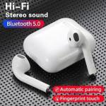 SS200 TWS i12 Ear pods Bluetooth Wireless Earbuds Bluetooth Headset (White, In the Ear)