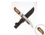 ANTIQUE HANDICRAFTS S012 Knife, Combat Knife, Throwing Knife, Survival Knife(Brown, Silver)