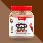 MYPB Chocolate Peanut Butter Powder 230 GM Authentic PB Powder Natural Protein Less Fat Low Calories Spread Shake Bake Gluten Cholesterol Free Dairy Free