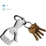 StealODeal Silver Hand Bottle Opener Key Chain