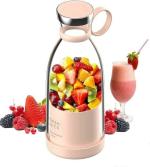 FYRLA Mini Bottle Juicer, Portable Blender, Multi functional Personal Size Blender with USB Rechargeable, Mini Smoothie Blender, Hand Blender for Home Office Gym Travel