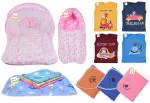 Kwitchy New Born Baby Gift Combo Bedding & Clothing Set Daily Essential Items (0-6 Months)