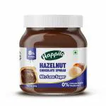 Happilo Chocolate Hazelnut Spread 350g, Low Carb Chocolate Dessert Spread, Smooth & Delicious