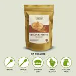 Nayab Methi Face Pack With Gloves With Shower Cap, Spoon, Brush And Vacuum Pack, 100 G