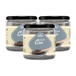 RRAAMS' CHIA SEEDS (SABZA) 250GM | HEALTHY RAW SEEDS | CHIA SEEDS 250GM (PACK OF 3)