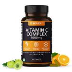 Boldfit Vitamin C Complex with Amla & Zinc 60 Tablets