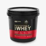 Optimum Nutrition (ON) Gold Standard 100% Whey Protein Powder- 4 kg, 129 servings (Double Rich Chocolate), for Muscle Support & Recovery, Vegetarian - Primary Source Whey Isolate