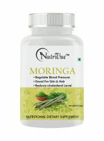 NUTROCOPIA Moringa Capsules Blood Pressure,Cholestrol,Good For Skin Hair (60 No.)
