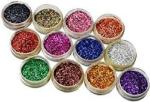 Whinsy Glitter Shimmer Makeup Glitter Eyeshadow for Women Pack Of 12
