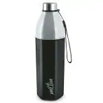 Milton Water Bottle Kool Hexone 1200 PU Insulated, 1.12 Litre, Leak Proof, BPA Free, Ideal for Home, Office, Gym, Travelling, Black