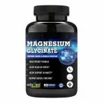Adorreal Magnesium Glycinate Supplement for Stress Support,Muscle Energy & Heart Health 120 Capsules