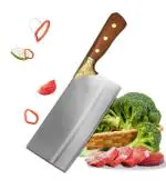 S.B.ANJALI SHALU BHAI Silver, Rosewood & Copper Kitchen Knife Sets Sba-Ss-W&Ch-Vip 1