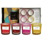 Aromahpure Fragrance Candles SET-1 (SUMMER LUST, SPICE MIA, WILD LOTUS, CITRUS GROVE)