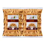 90's MILL Marwar Healthy Wheat Mathri Crispy Ajwain Khasta Mathri Matthi Namak para Namkeen Nimki Snacks Mathri Snacks Evening Tea Time Snack | Namkeen Snacks Handmade Mathri-150g*2Pack