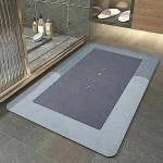 ODD M EVEN Bathroom mat Square Door Mat Floor Mat Bath Mat Doormat Carpet Rubber Non Slip mat for Cushion Mat Super Absorbent Soft Carpet Quick Dry Dirt Barrier for Home Office