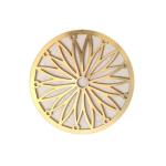 SPECIALYOU.IN 1pc Chakra Rangoli Making Tools Reusable Wooden Acrylic Mirror Rangoli Template Mat Rangoli for Floor Pooja Room Diwali Rangoli Decoration Items for home (12 Inch) Rangoli Stencil.