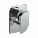 JAQUAR ALIVE Series Normal Flow Exposed Part Kit 2 WAY DIVERTER (Chrome), ALI-85193K | Compulsory Accessory ALD-CHR-193 | Wall Mounted, Knob Selector With Button
