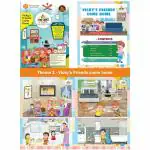 3H Learning Playgroup 7 Textbooks for 2 - 3 Yr Kids Amaze Origin Edu-Pack with 7 FREE IntelliGame Android Apps