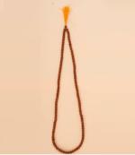 Feel Touch Mart Panch Mukhi Natural Indonesia Bead Original Jaap Mala and Puja Purpose Rudraksha Mala