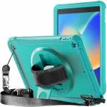 ProElite Cover for iPad 10.2 Cover Case, Rugged Shockproof Armor case Cover for Apple iPad 10.2