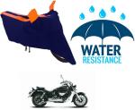 RONISH Waterproof Two Wheeler Cover for Hyosung (ST7, Blue)
