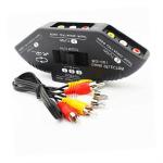 Microware RCA Adapter for Monitor, Gaming Console, Television, VCR, DVD Player