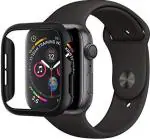 MIFKRT Screen Guard For Apple Watch Series Se, Series 5, Series 6 , Black