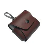 Kolorcase Leather Pouch for boAt Nirvana Ion Case Cover with Hook (Cover Only) (Leather-Dark-Brown)