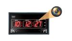 Spy 360 Black 128 Gb Wireless Wifi Digital Wall Clock Camera Hidden