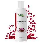 Edith Naturals 100% Pure & Organic Rose Water For Face, Skin & Hair Men & Women (200 ml)