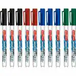 SONI OFFICE MATE Fine Tip Whiteboard Marker (Set of 10, Multicolor)