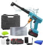 TEXUM TX-BPW Cordless Pressure Washer with self priming | 1800 W & 48 V Battery | Max Pressure 60 Bar | Flow rate 280 L/h