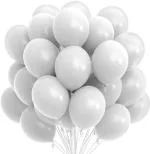 Hippity Hop Rubber Grey Macron Balloons (Pack Of 10 Pcs)