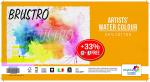 Brustro White Artists Watercolour Paper 200 GSM A3 Size Cotton Cp 8 Sheets (Pack Of 2)